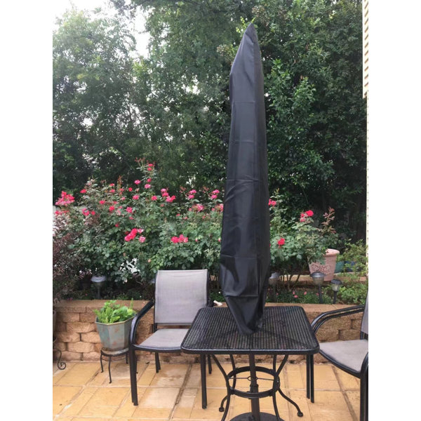 Dakota Fields Garden Waterproof Parasol Cover with Zip and Cord 170 x